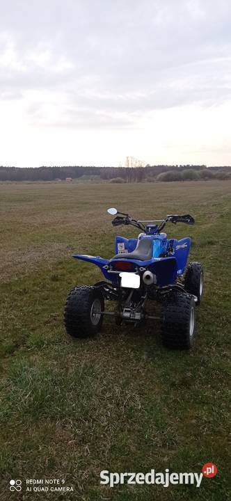 Yamaha Raptor 350 Yamaha Motoryzacja Różan