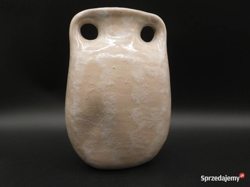 WAZON CERAMICZNY SCHIAVON Z RĘCZNIE MALOWANYMI wielkopolskie