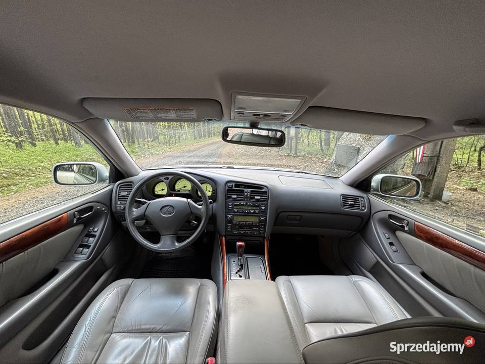Lexus GS300 skórzana tapicerka lubelskie Janów Lubelski