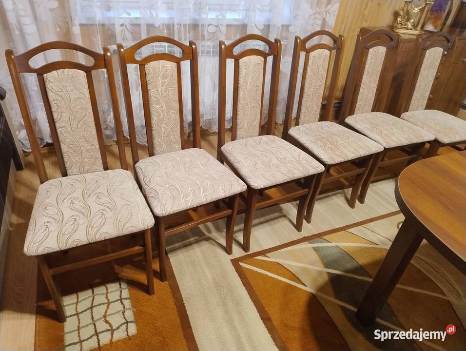 Sprzedam duży stół rozkładany 6 krzeseł Przemyśl