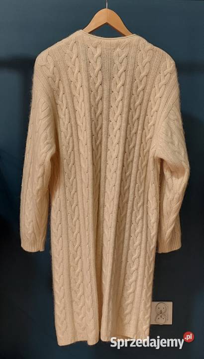 kardigan wełniany długi Gdańsk