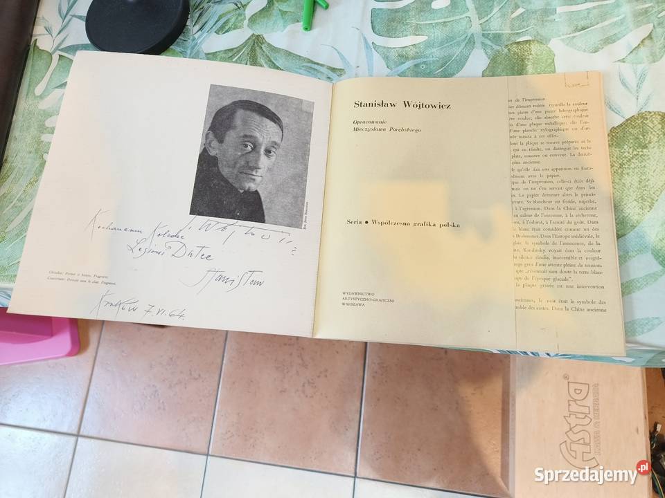 Sprzedam z autografem malarza Stanisława Książki i Podręczniki śląskie Bytom