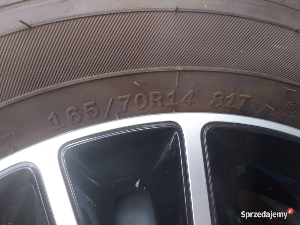 Koła Dacia Spring 4x100 R14 super stan stalowe Siedlce
