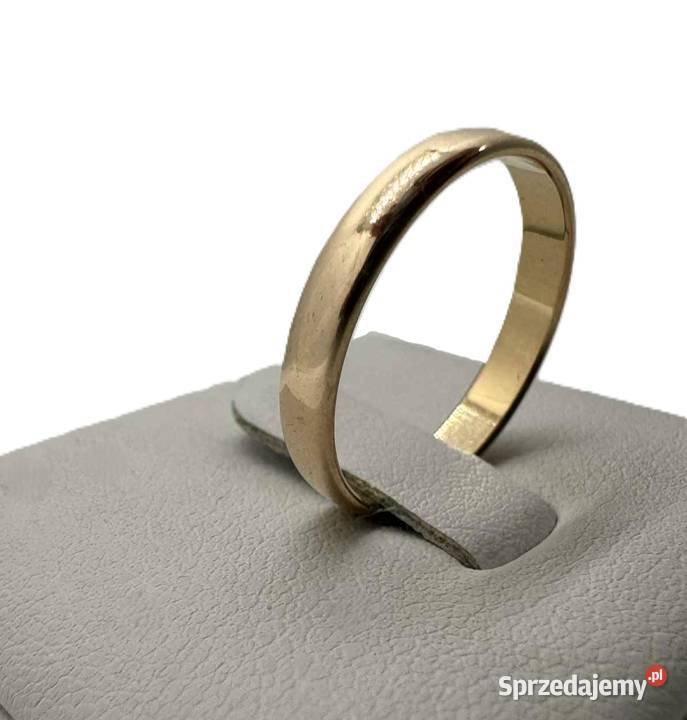 Złota Obrączka pr 585 224g R15 Obrączki Elbląg
