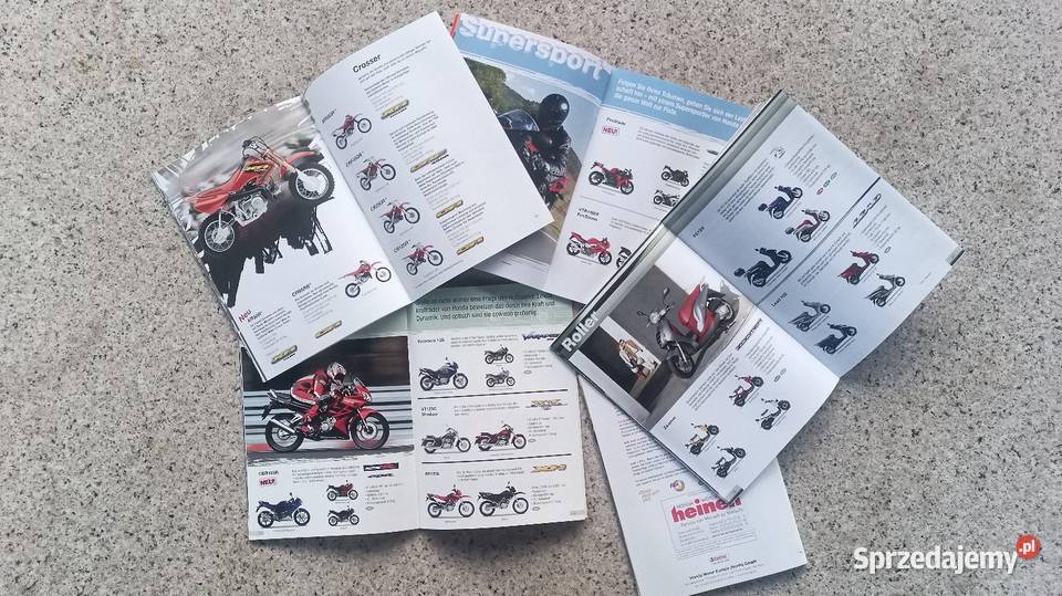 HONDA Gold Wing CBR CRF Dylan i inne Program śląskie Bytom