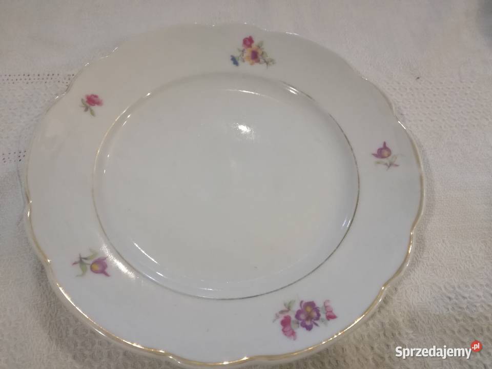 ZESTAW TALERZY DESEROWYCH PORCELANA ĆMIELÓW L 70 małopolskie Kraków sprzedam