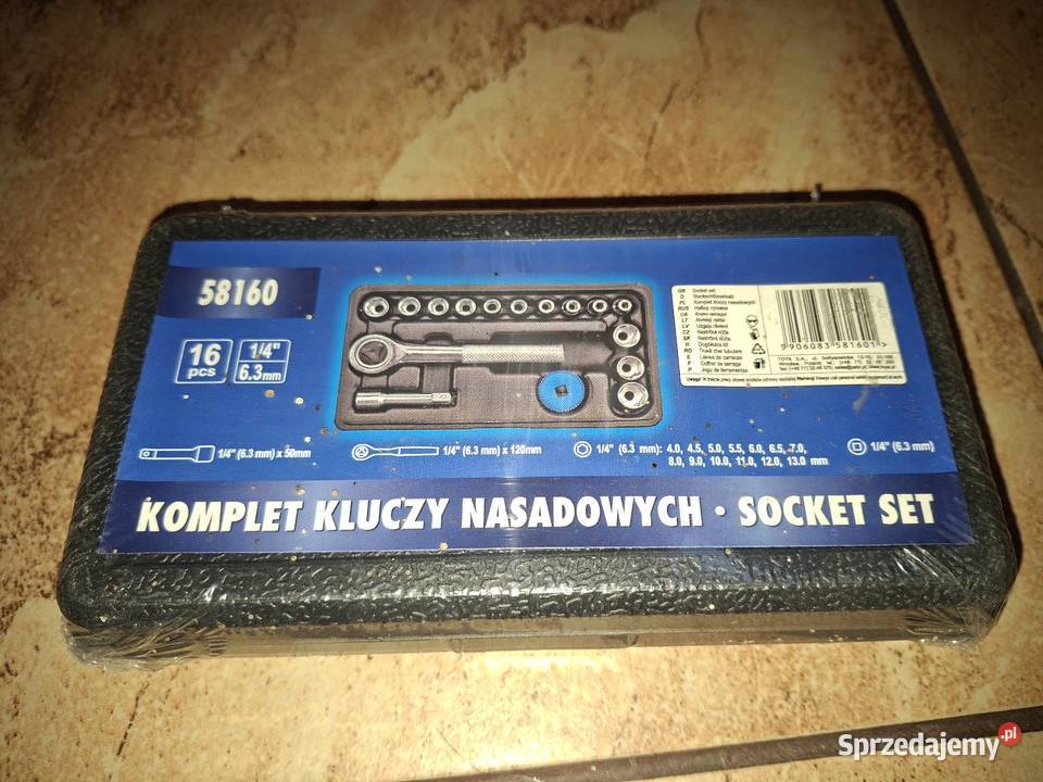 Klucze nasadowe komplet Wrocław