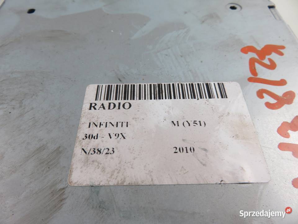 RADIO INFINITI M Y51 259151MF2C małopolskie