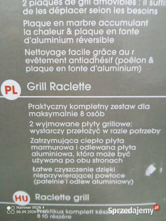 Grill Elektryczny 1400W Nowy Dom i Ogród Ostrowiec Świętokrzyski