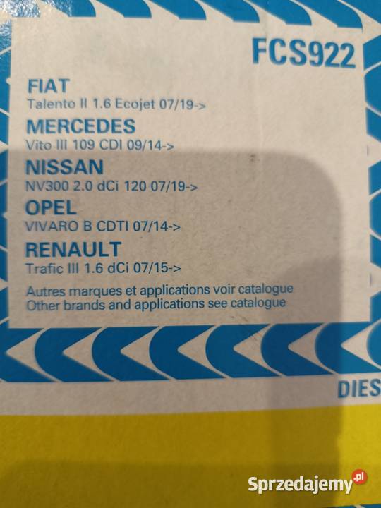 FILTR PALIWA RENAULT TRAFIC III VIVARO 20 DCI 19 Katowice