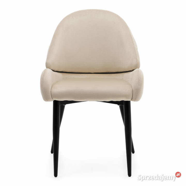 Krzesło Bergamo Jasnobeżowe Wysyłka 24H Krzesła Tarchały Małe