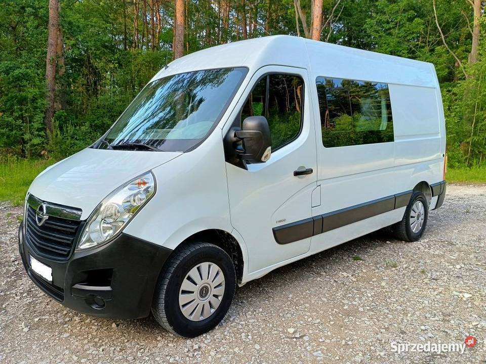 Movano 23 CDTI 125 Dubel Kabina Brygadówka Klima Mielec