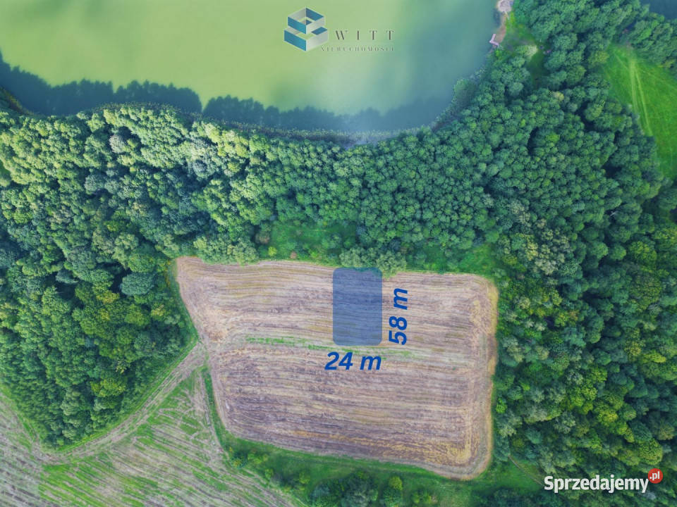 Działka 1374m2 Ornowo woda