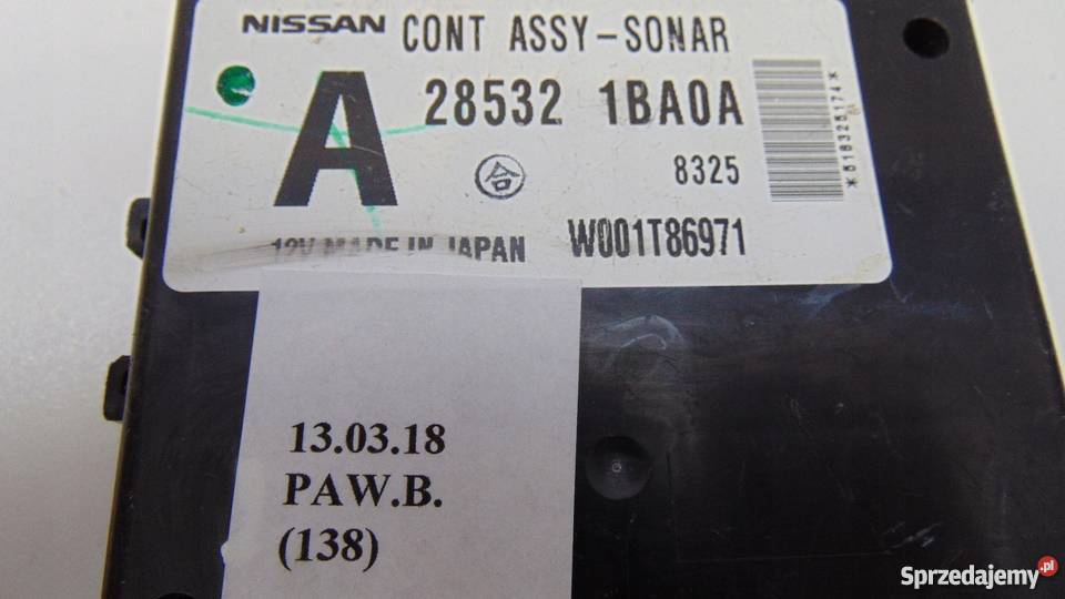 MODUŁ PARKTRONIK INFINITI EX35 QX50 FX QX70 osobowe