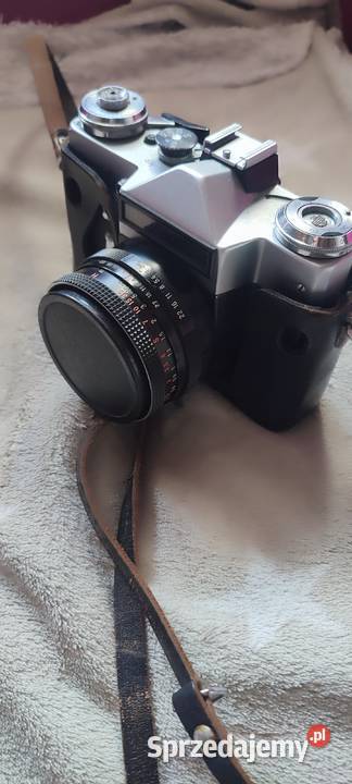Sprzedam aparat zenit z obiektywem zestaw Ślesin