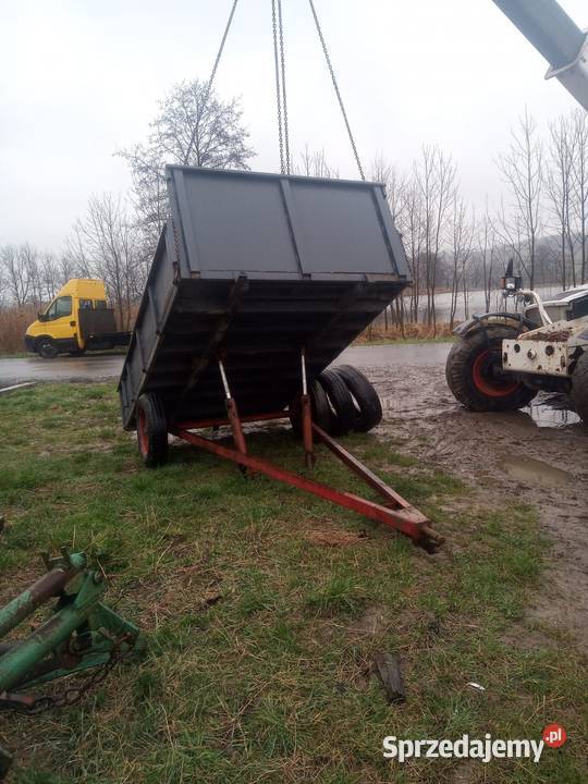 Przyczepa wywrotka ok 35 4 tonyjednoosiowa Iłownica
