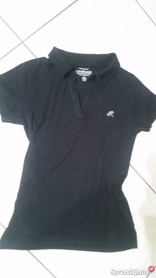 Cherokee koszulka bluzeczka czarna polo czarny Kielce sprzedam