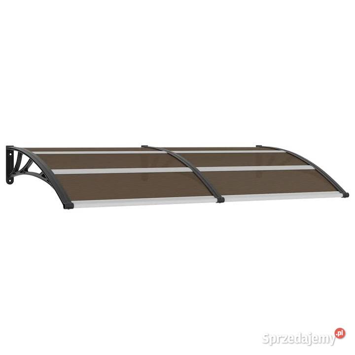 vidaXL Daszek drzwi czarny 200 x 100 PCSKU45635 Warszawa