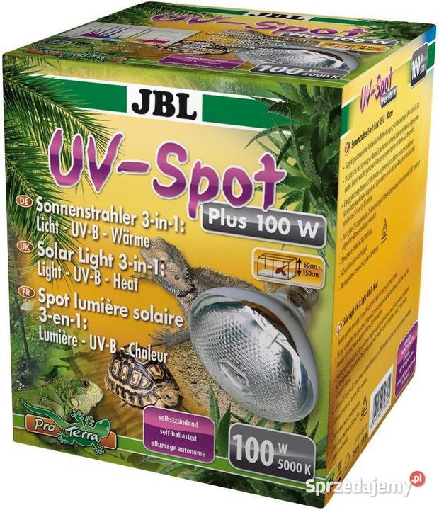 Jbl UvSpot plus 100W reflektor UV z spektrum Szczerbice sprzedam
