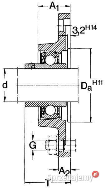 Obudowa SKF FYTB1TF Kamionna