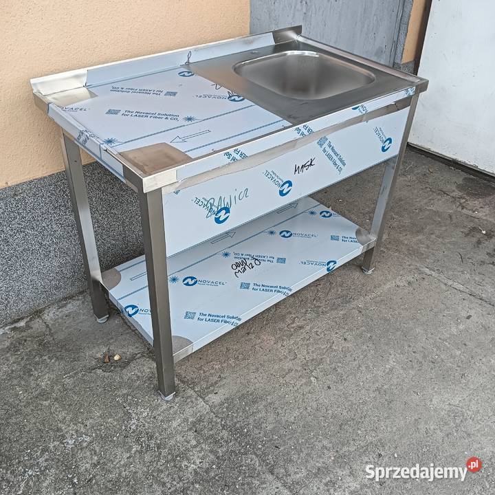 Zlew 1komorowy gastronomiczny 110x60x85
