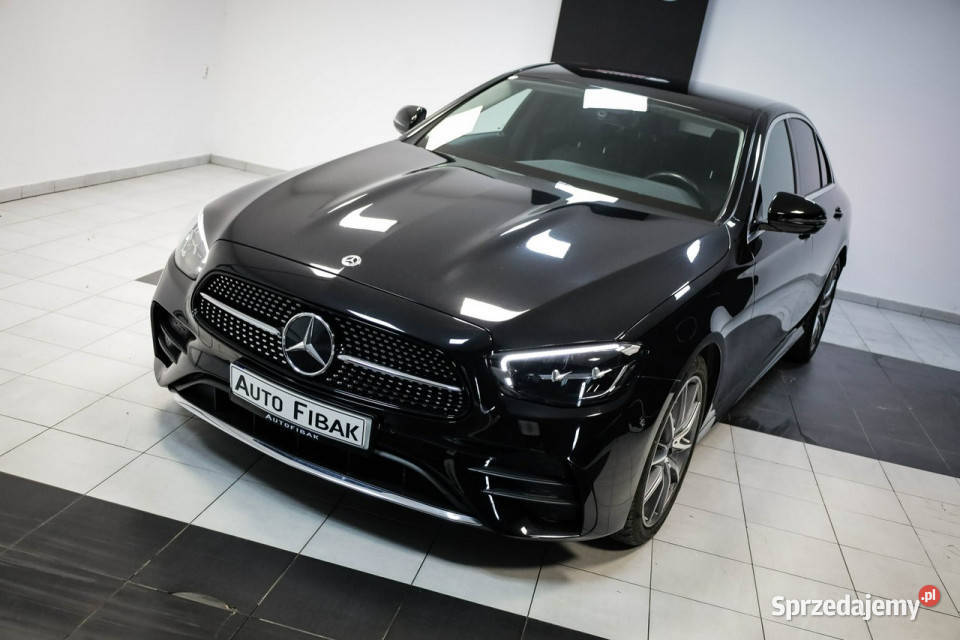Mercedes E 220 e220d4MaticAMG LineSalon PolskaI komputer pokładowy Konstantynów Łódzki
