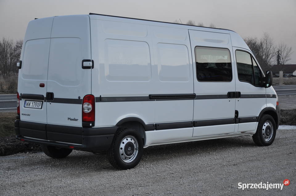 Renault MASTER 25 DCI L3H2 6OSOBOWY BRYGADOWY 120KM Bilcza