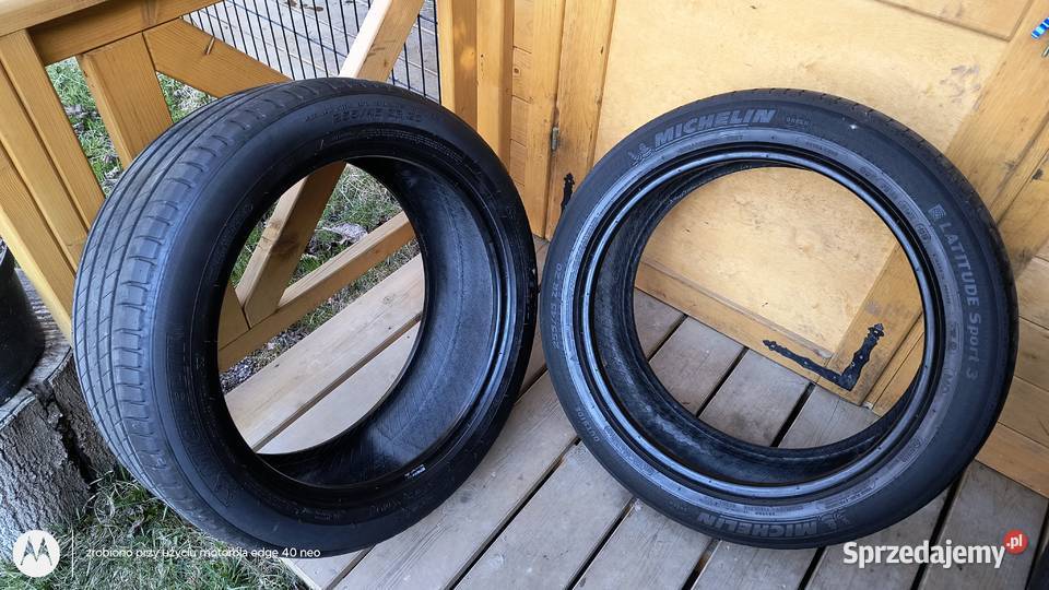 Michelin Latitude Sport 3 para opon 255 45 20 z Samochodowe śląskie Bielsko-Biała