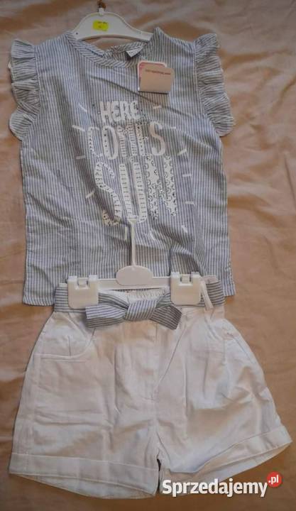 Ubranka sukienki spodnie dziewczęce na lato sprzedam