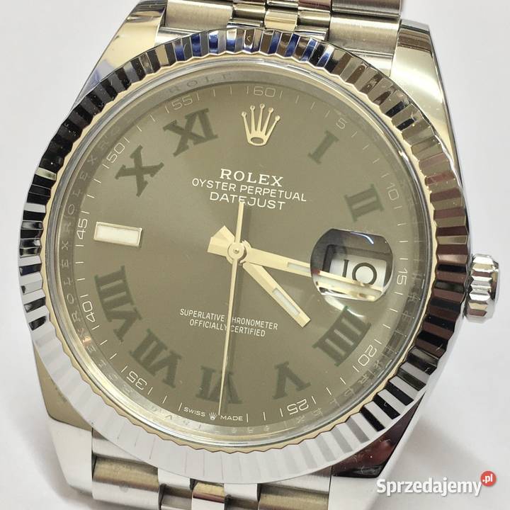 Rolex Datejust 41 126334 Wimbledon Jubilee Szary Warszawa