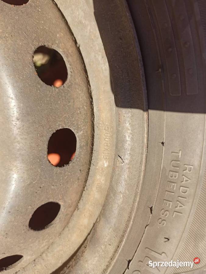 2x koła felgi Fiat 4x98 R13 opony zimowe 14570 Dzierżoniów