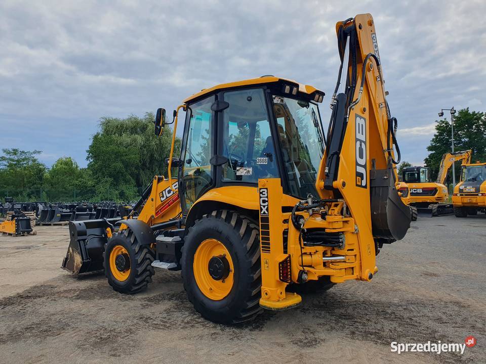 JCB 3CX AEC 2021R JOYSTICK KOPARKOŁADOWARKA CAT Krotoszyn