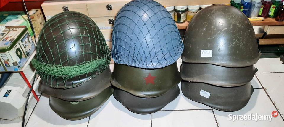 Polskie Hełmy 9 sztuk Warszawa