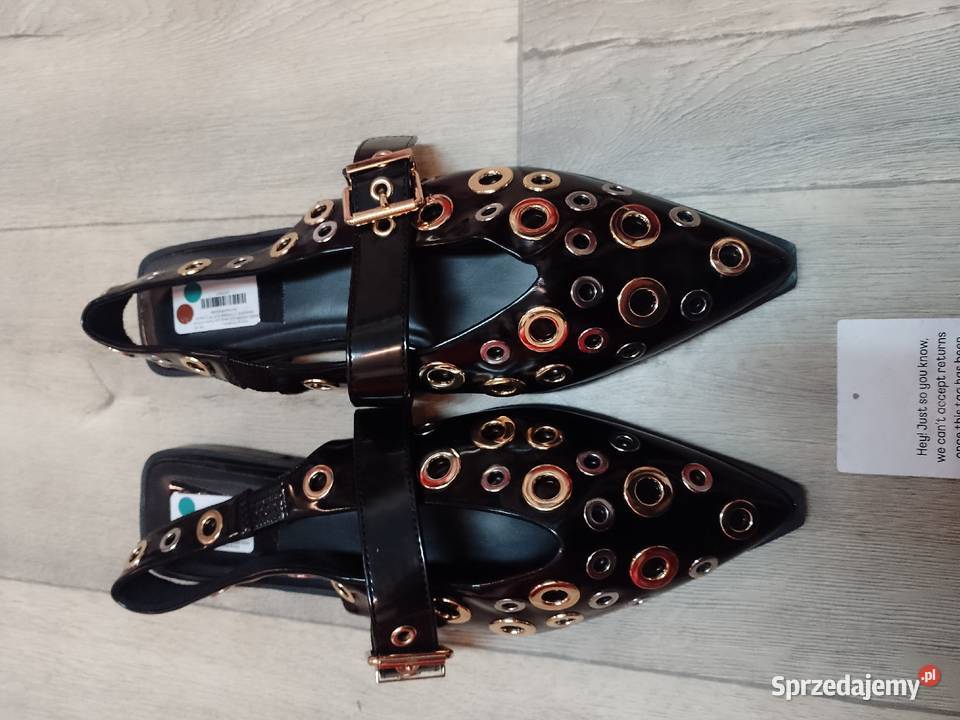 42 Asos DesignBogato zdobione baleriny z odkrytą Kraków
