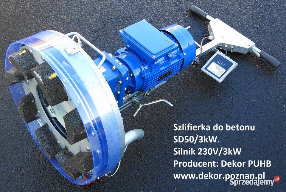 Szlifierka do betonu SD503kW230V Poznań sprzedam