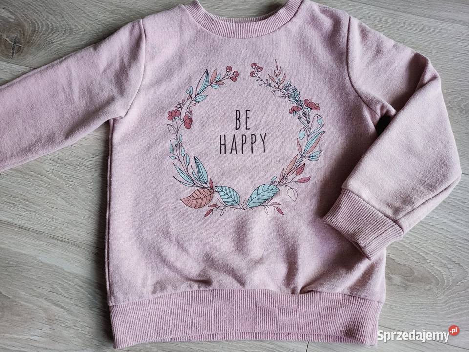Bluza dziecięca brudny róż 110 Płock