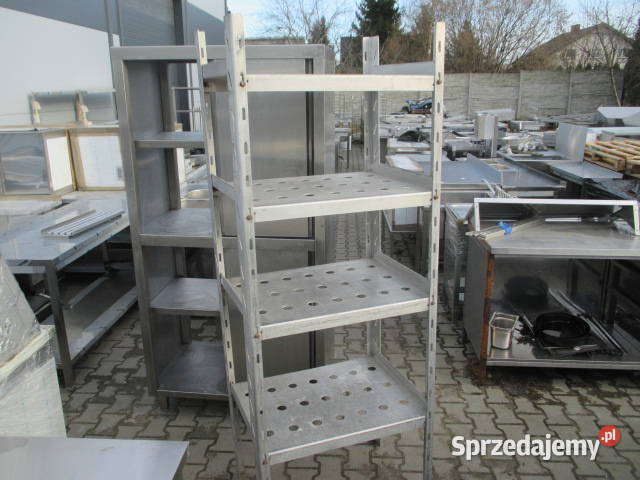 Solidny Regał Gastronomiczny Ociekowy 4 Półki wielkopolskie Ostrów Wielkopolski