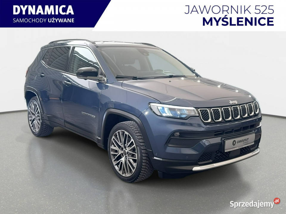 Jeep Compass VAT 23 Limited 13T 150 automat 2021 Myślenice sprzedam