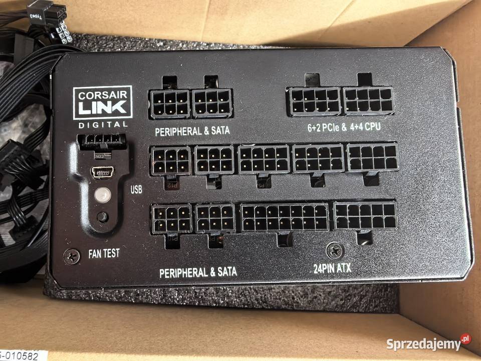 Zasilacz komputerowy Corsair HX850i Gorzów Wielkopolski sprzedam