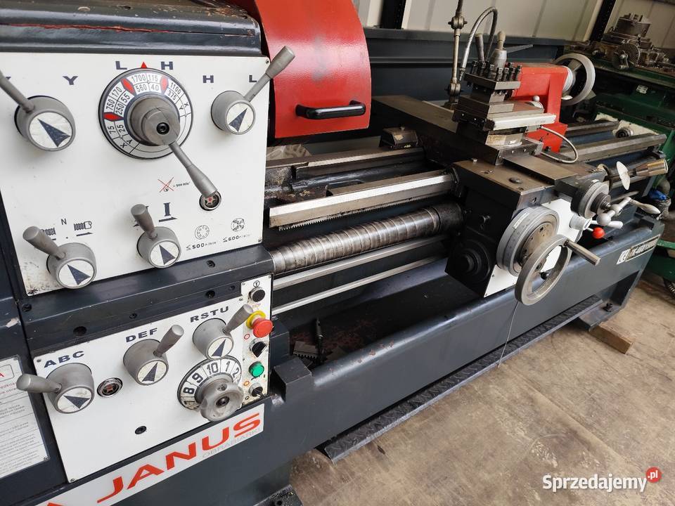 Tokarka do metalu 460 z 1500 Janus Tug 40 Tos Maków Podhalański