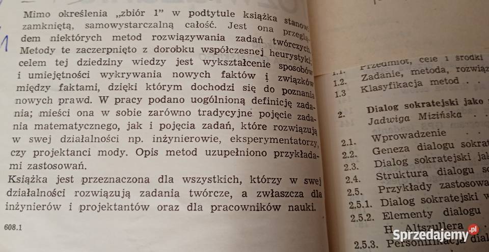 Zadanie metoda rozwiązanie techniki twórczego