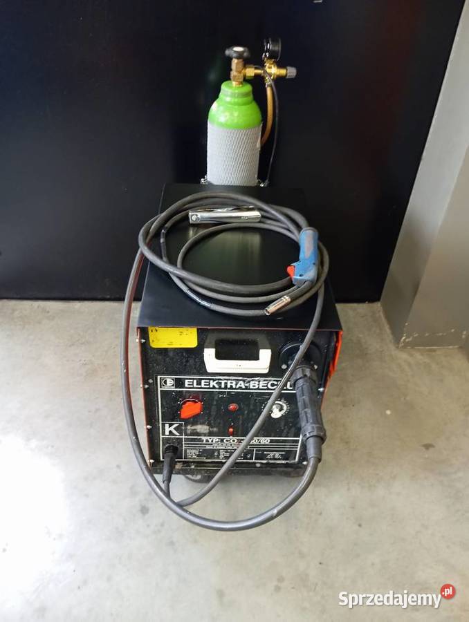 Migomat niemiecki 160A Elektra Becum zestaw Półautomaty spawalnicze Bychawa sprzedam