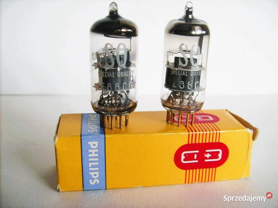E88CC PHILIPS SQ GOLD PIN dobrana PARA z lat Porąbka