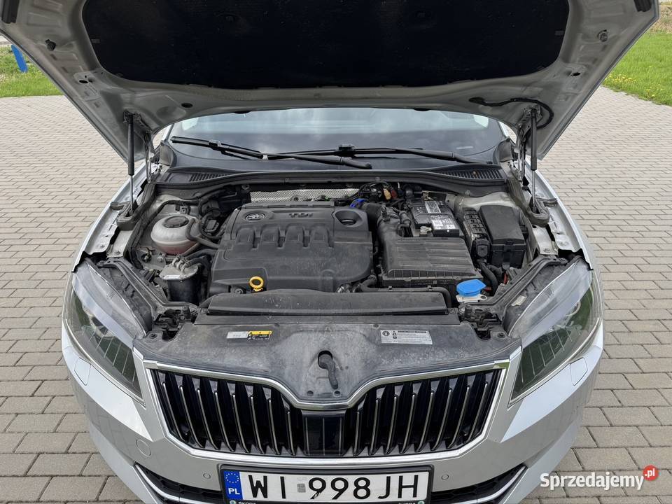 Skoda Superb 20 TDI Ambition DSG7 wspomaganie kierownicy podlaskie Białystok