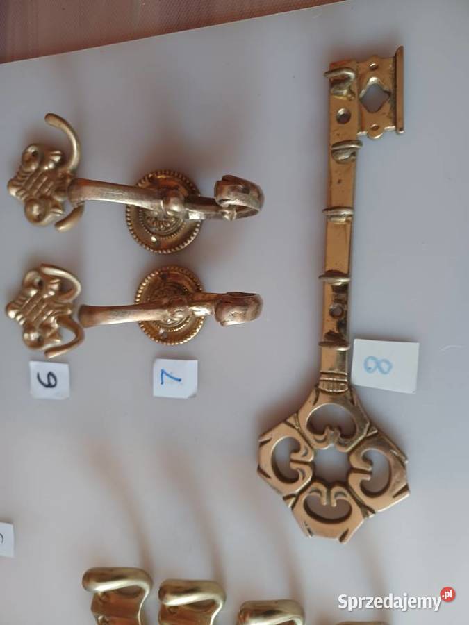 Wieszak mosiężny Poznań sprzedam