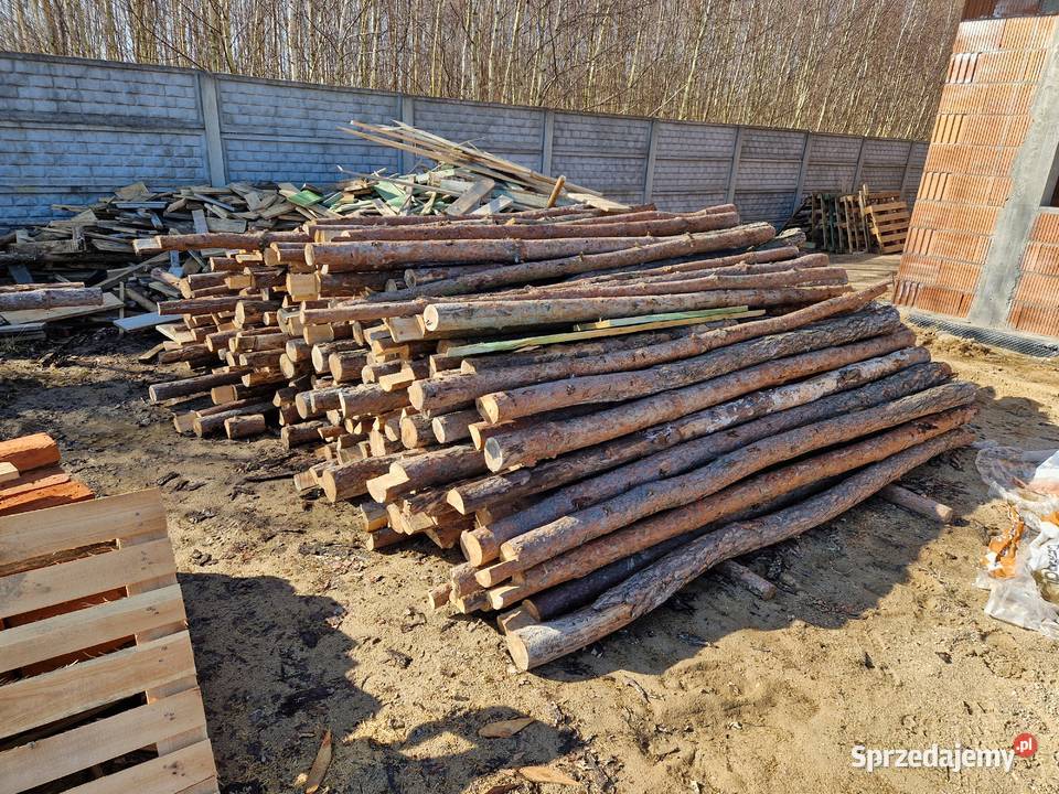 Stemple budowlane 3m34m 300sztuk Zduńska Wola