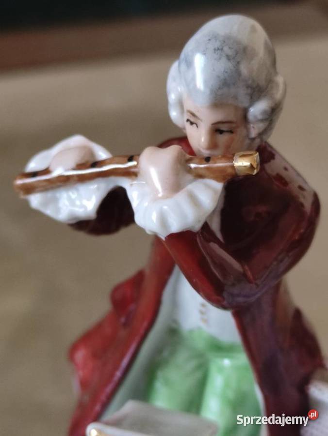 Figurka porcelana koronki Niemcy lata 6070 te Janów Lubelski