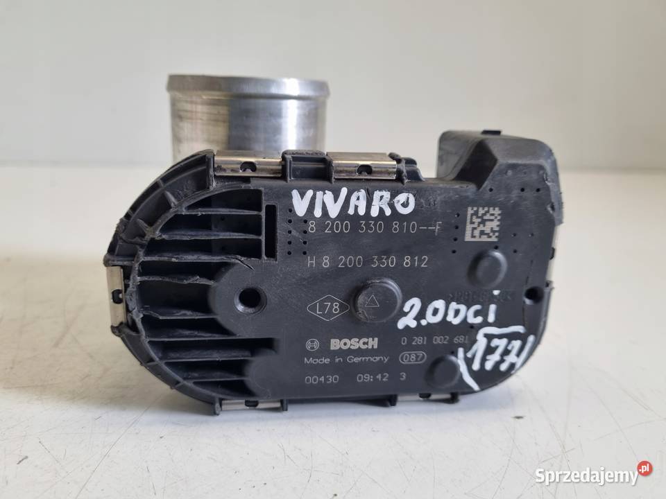 PRZEPUSTNICA Opel Vivaro Trafic 20 DCI Motoryzacja Chełm