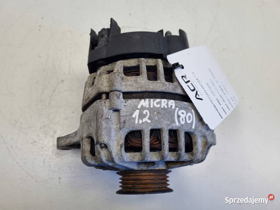 ALTERNATOR Nissan Micra K12 12 16V valeo osobowe Rudka