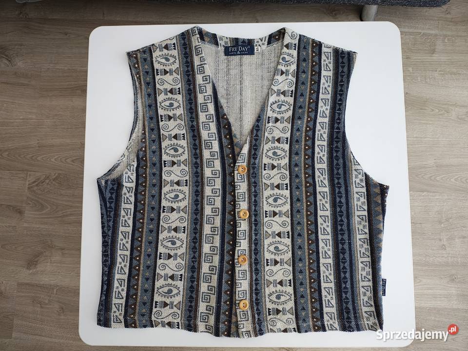 Męska casualowa kamizelka vintage z lat 90 Siedlce
